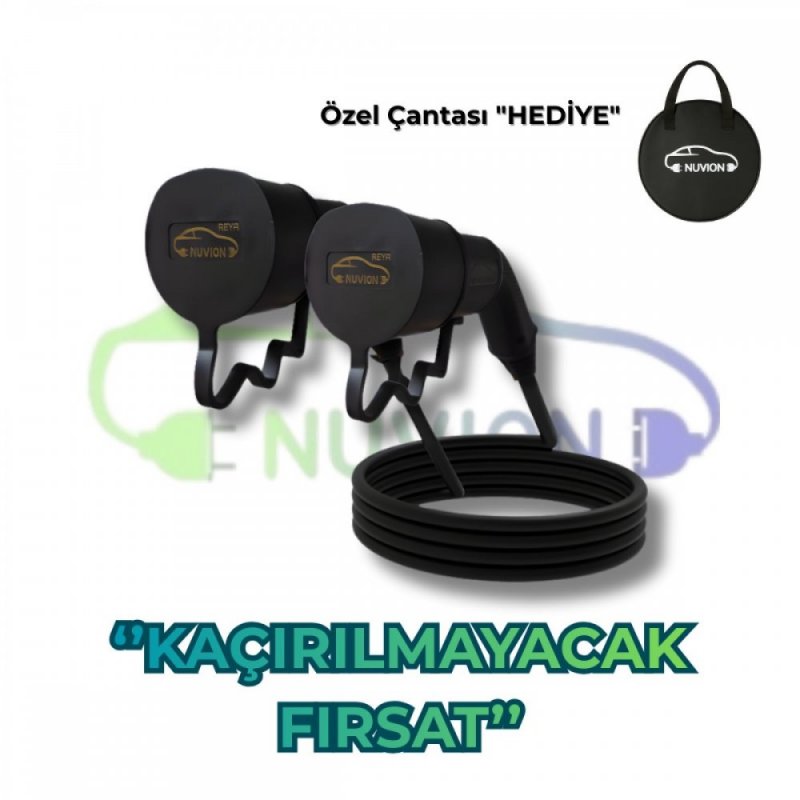 22kW TYPE( TİP) 2 AC ŞARJ KABLOSU 5 METRE