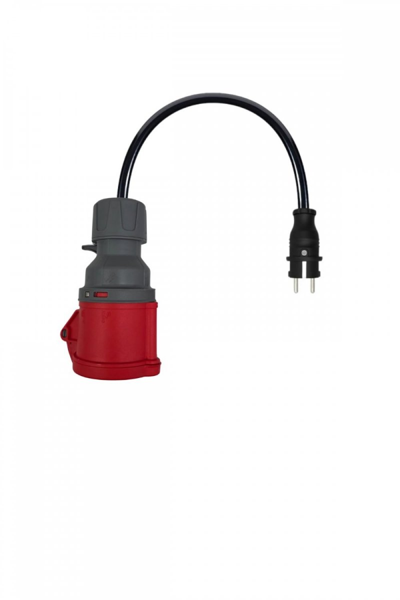 NUVION Elektrikli Araç Dönüştürücü ADAPTÖR5/32A PRIZ-1/16A Fiş (Boydan Uca 30 cm Kablo) Ev Prizinden Şarja