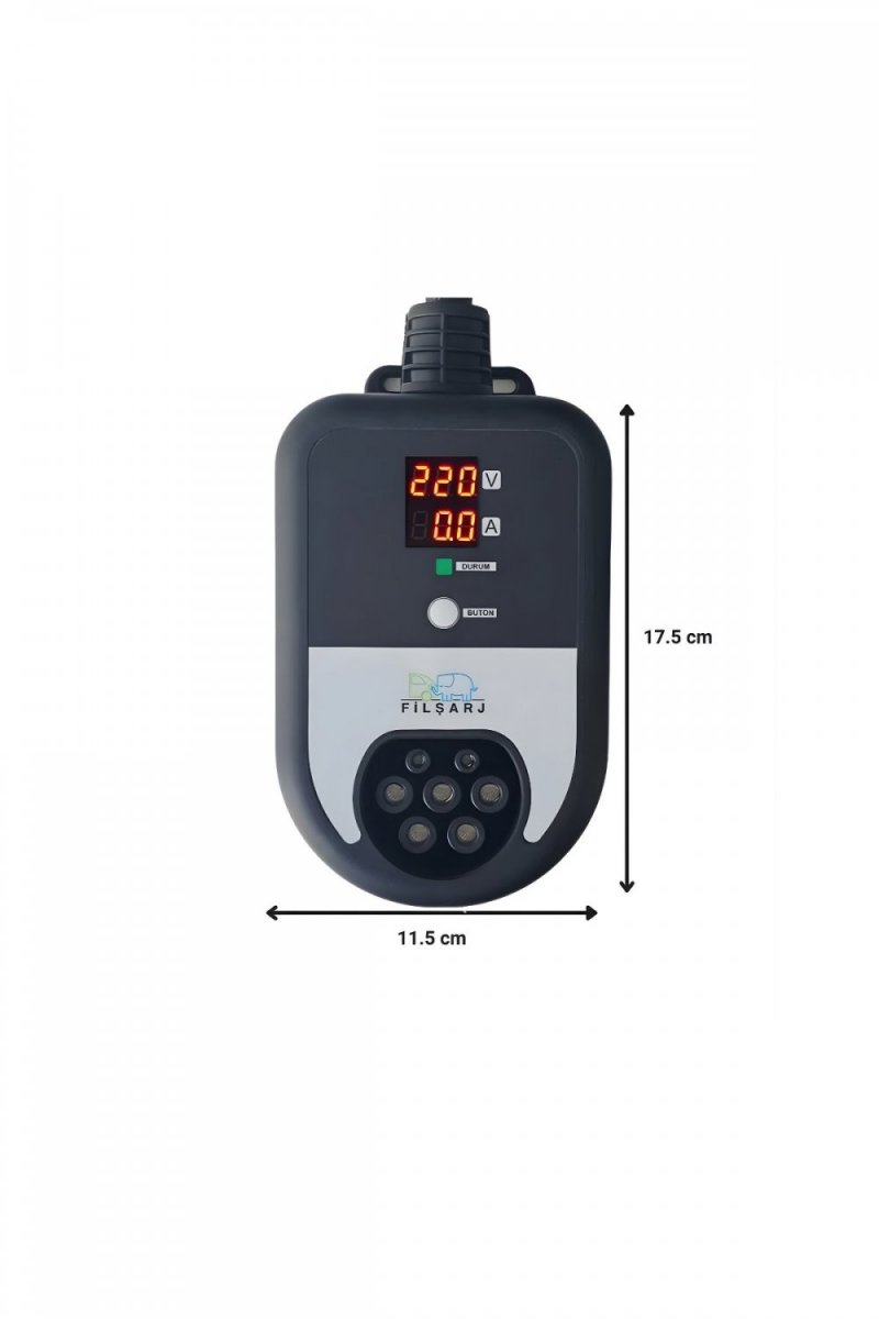 FİLŞARJ Elektrikli Araç Paketi-Şarj İstasyonu-V2L MG Markaya Uyumlu-Type(Tip) 2 Ac Şarj Kablosu-Dönüştürücü
