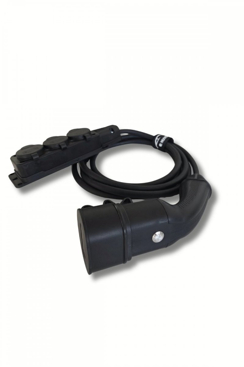 MG UYUMLU 22kW AC ŞARJ KABLOSU 5 METRE TYPE2+MG UYUMLU 3MT KABLOLU 3 PRİZLİ  V2L ADAPTÖRLERİ